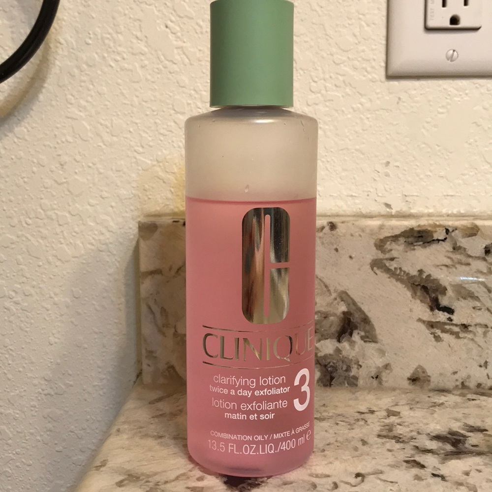 Clinique facial toner
